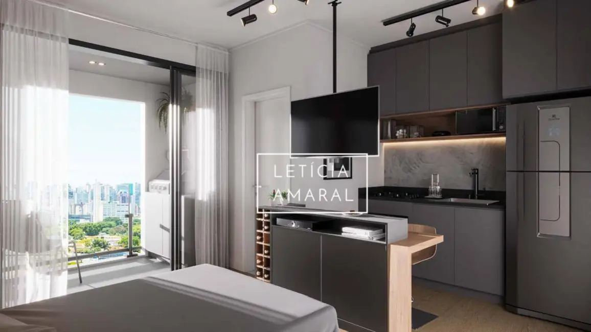 Foto 3 de Apartamento com 1 quarto à venda, 25m2 em Centro, Pouso Alegre - MG