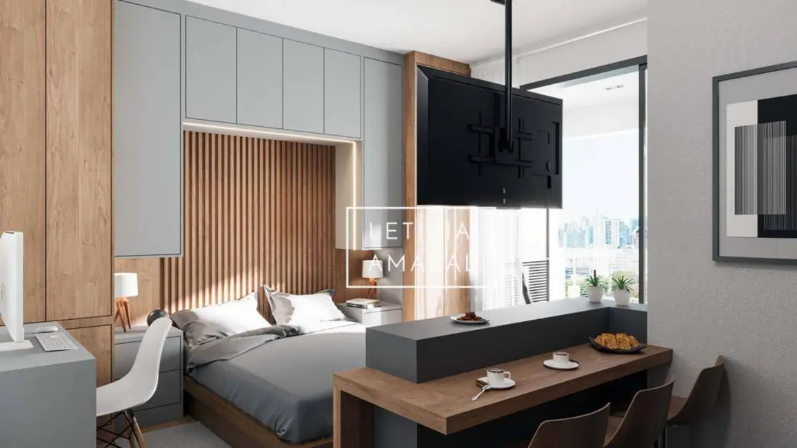 Foto 2 de Apartamento com 1 quarto à venda, 25m2 em Centro, Pouso Alegre - MG