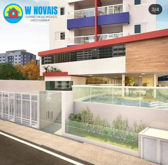 Foto 3 de Apartamento com 2 quartos à venda, 65m2 em Caiçara, Praia Grande - SP