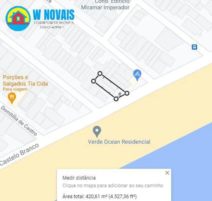 Foto 5 de Terreno / Lote à venda, 420m2 em Caiçara, Praia Grande - SP