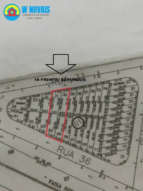 Terreno / Lote à venda, 480m2 em Peruibe - SP - imagem 1 Foto 1 de Terreno / Lote à venda, 480m2 em Peruibe - SP