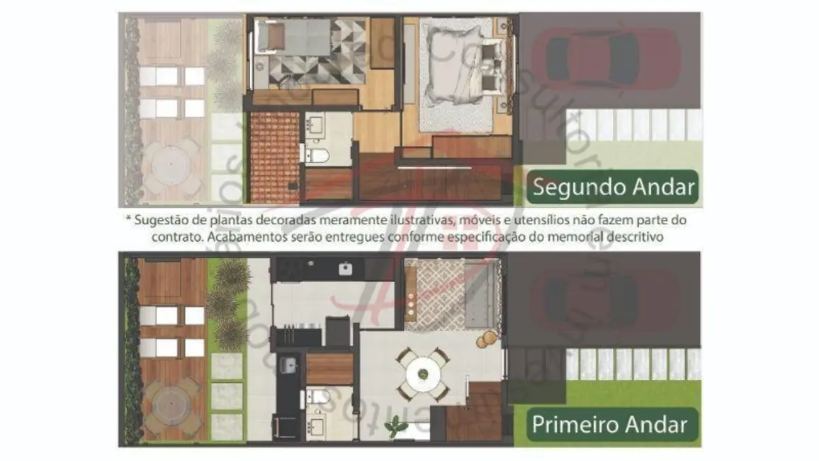 Foto 8 de Casa de Condomínio com 2 quartos à venda, 76m2 em Chácara Recreio Alvorada, Hortolandia - SP