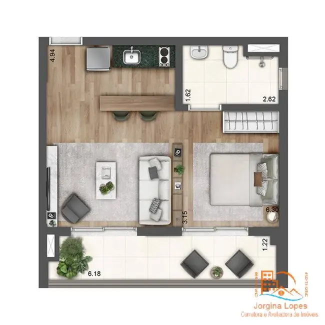 Foto 2 de Apartamento à venda e para alugar em Chácara Inglesa, São Paulo - SP