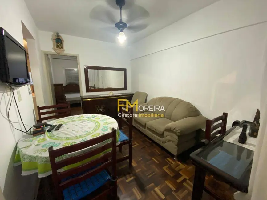 Foto 2 de Apartamento com 1 quarto para alugar, 45m2 em Canto do Forte, Praia Grande - SP