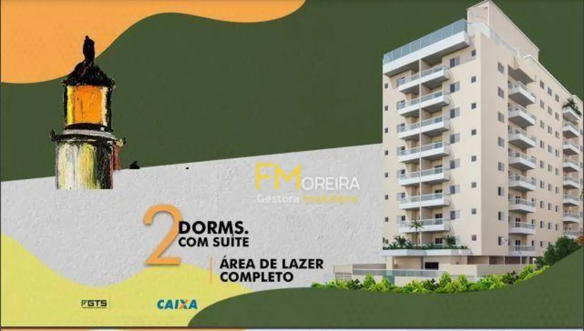 Foto 2 de Apartamento com 2 quartos à venda, 54m2 em Praia Grande - SP