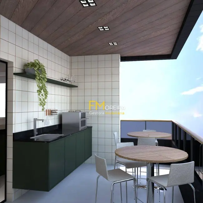 Foto 7 de Apartamento com 2 quartos à venda, 100m2 em Canto do Forte, Praia Grande - SP