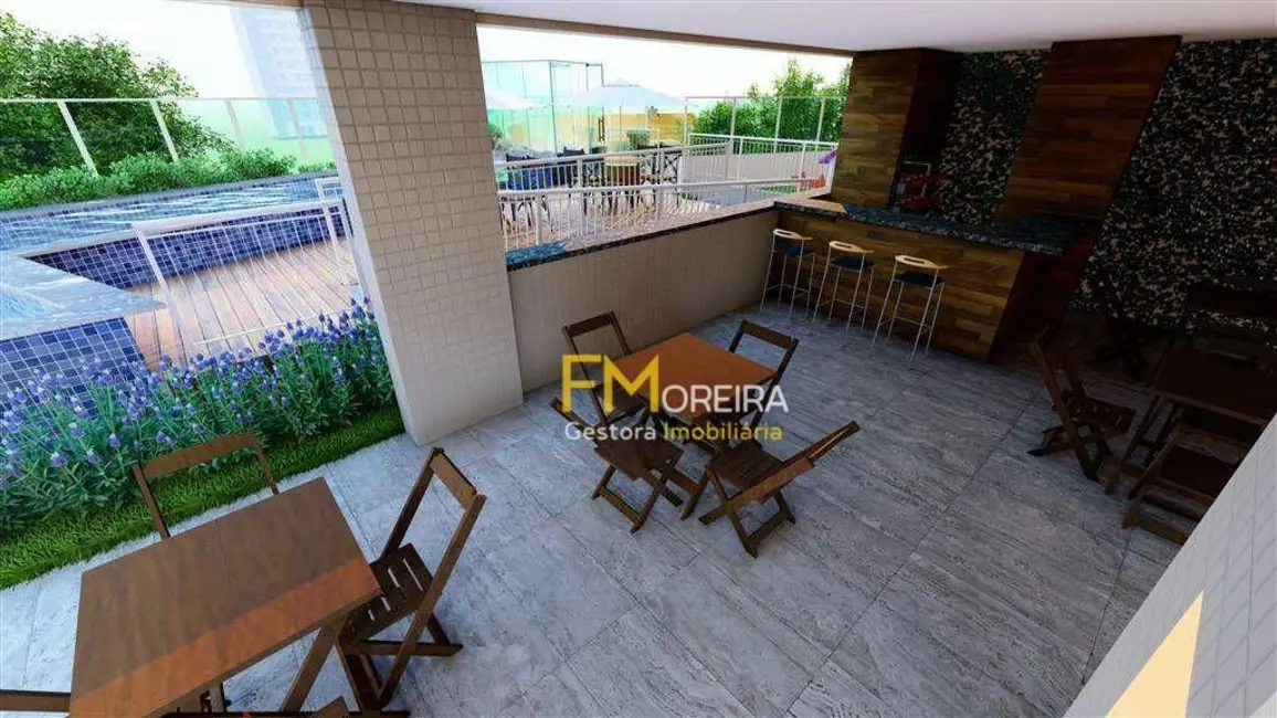 Foto 5 de Apartamento com 2 quartos à venda, 74m2 em Caiçara, Praia Grande - SP