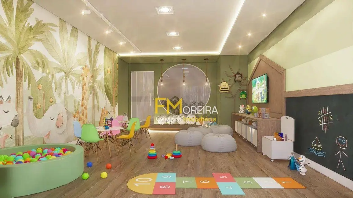 Foto 8 de Apartamento com 3 quartos à venda, 104m2 em Aviação, Praia Grande - SP