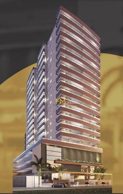 Foto 1 de Apartamento com 3 quartos à venda, 100m2 em Caiçara, Praia Grande - SP
