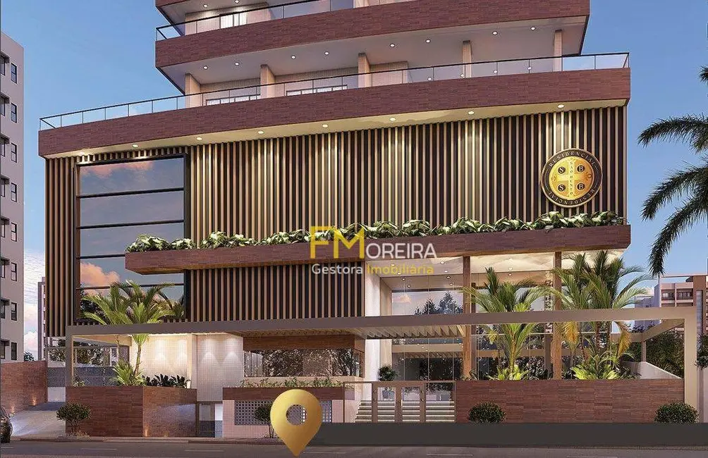 Foto 2 de Apartamento com 3 quartos à venda, 100m2 em Caiçara, Praia Grande - SP
