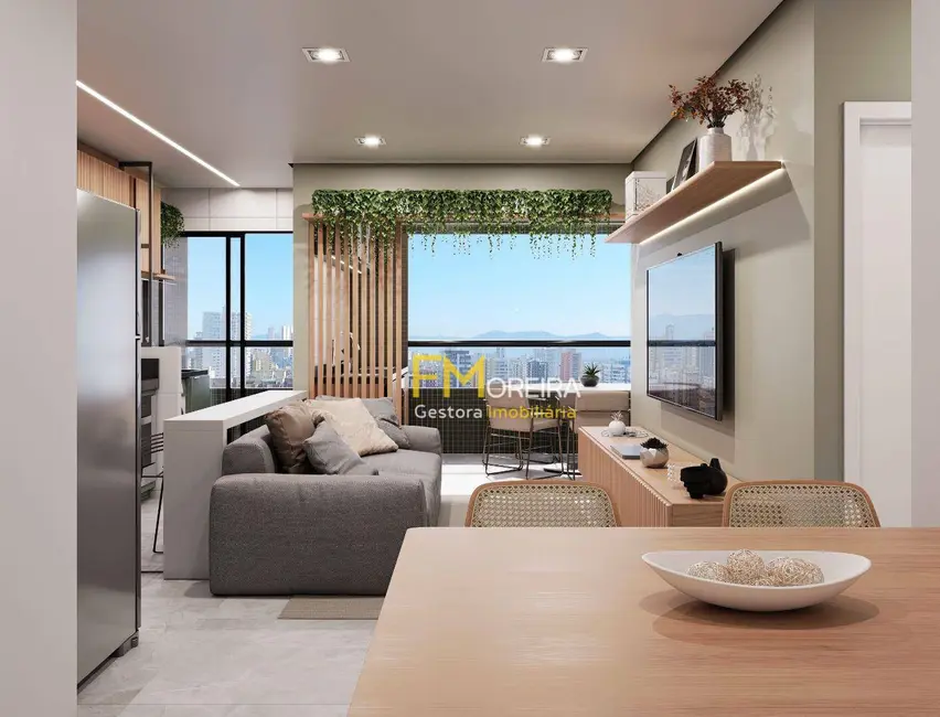 Foto 9 de Apartamento com 2 quartos à venda, 76m2 em Canto do Forte, Praia Grande - SP