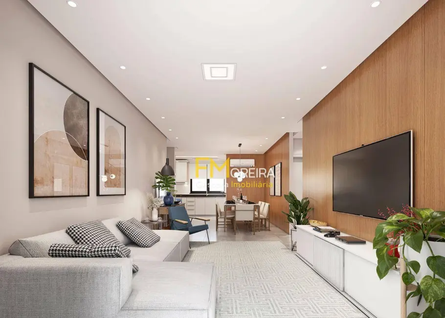 Foto 2 de Apartamento com 3 quartos à venda, 130m2 em Canto do Forte, Praia Grande - SP