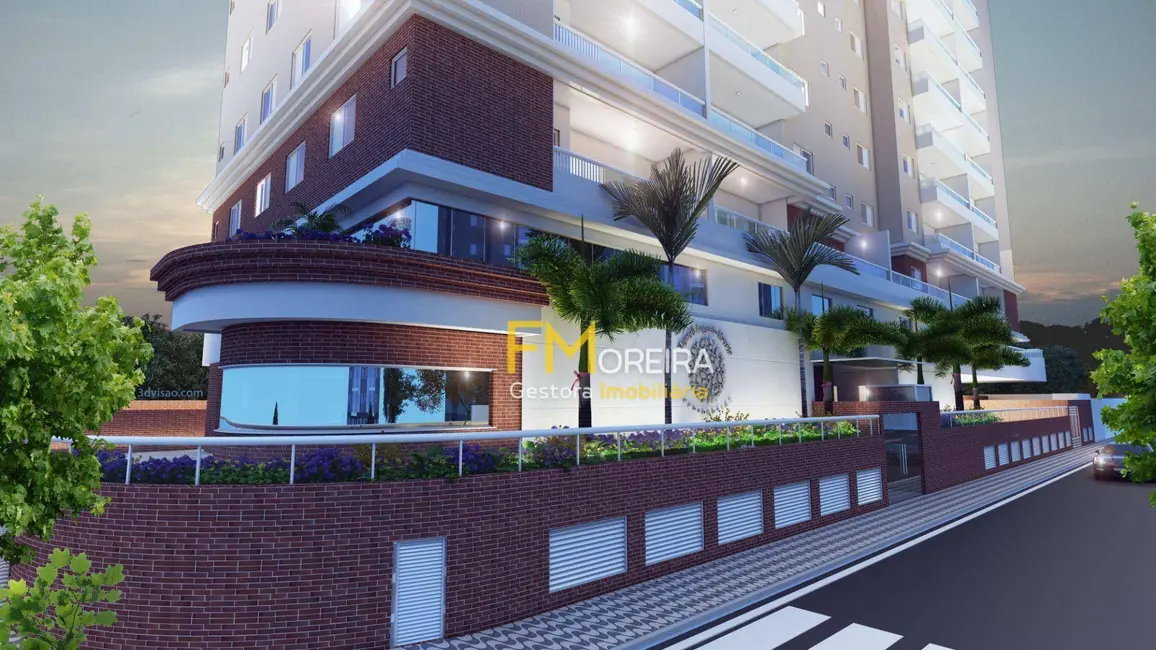 Foto 2 de Apartamento com 2 quartos à venda, 60m2 em Canto do Forte, Praia Grande - SP