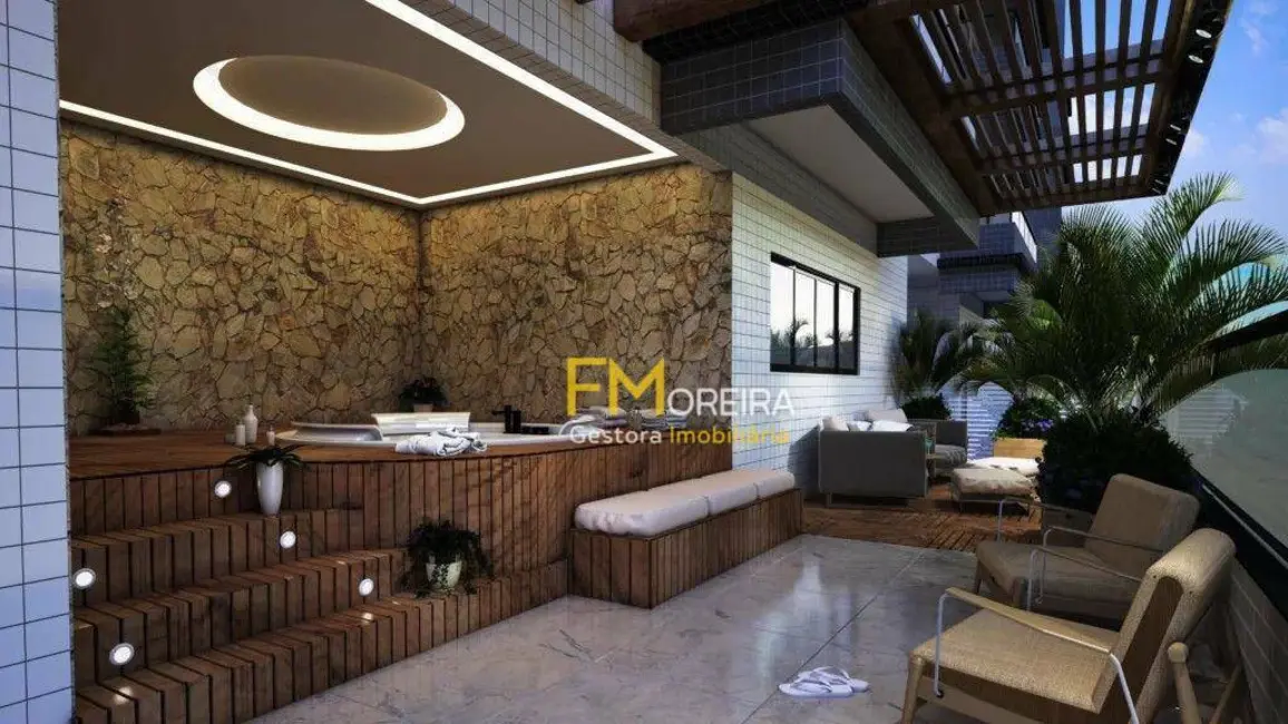 Foto 8 de Apartamento com 3 quartos à venda, 142m2 em Aviação, Praia Grande - SP