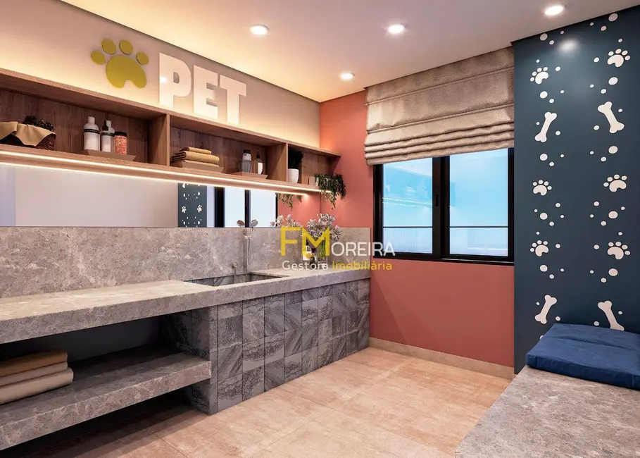 Foto 8 de Apartamento com 1 quarto à venda, 47m2 em Solemar, Praia Grande - SP