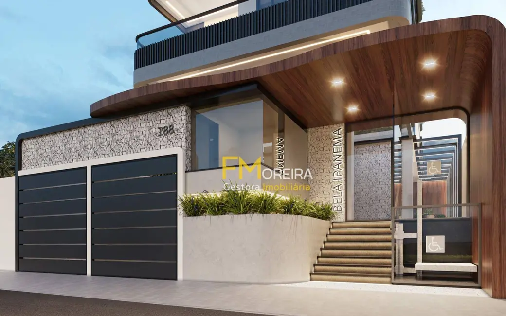 Foto 2 de Apartamento com 3 quartos à venda, 108m2 em Praia Grande - SP
