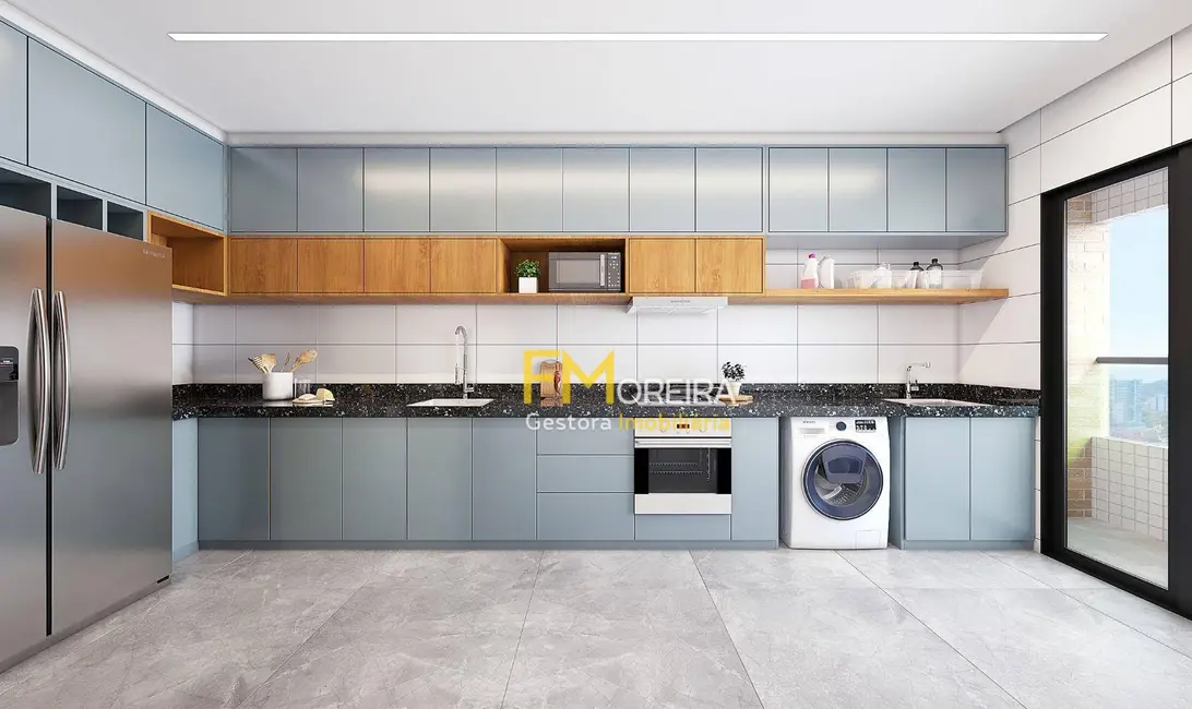 Foto 5 de Apartamento com 3 quartos à venda, 105m2 em Boqueirão, Praia Grande - SP