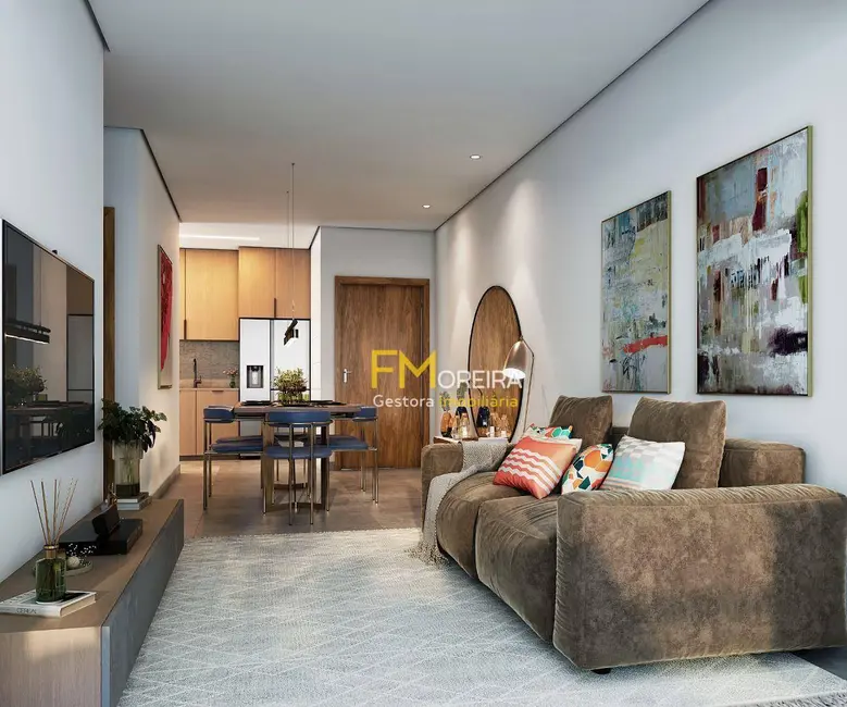 Foto 3 de Apartamento com 2 quartos à venda, 80m2 em Boqueirão, Praia Grande - SP