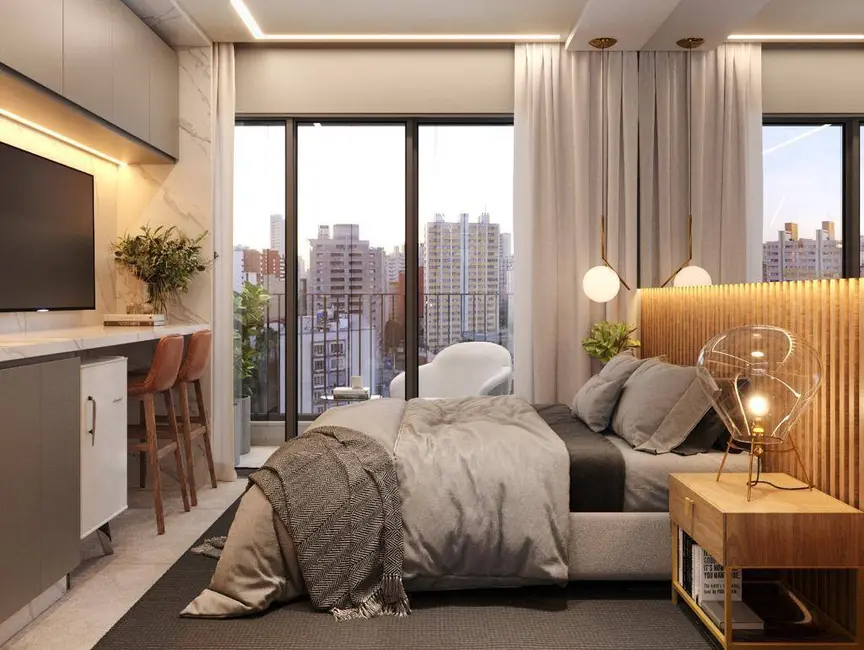 Apartamento com 1 quarto à venda, 21m2 em Bela Vista, São Paulo - SP - imagem 3 Foto 3 de Apartamento com 1 quarto à venda, 21m2 em Bela Vista, São Paulo - SP