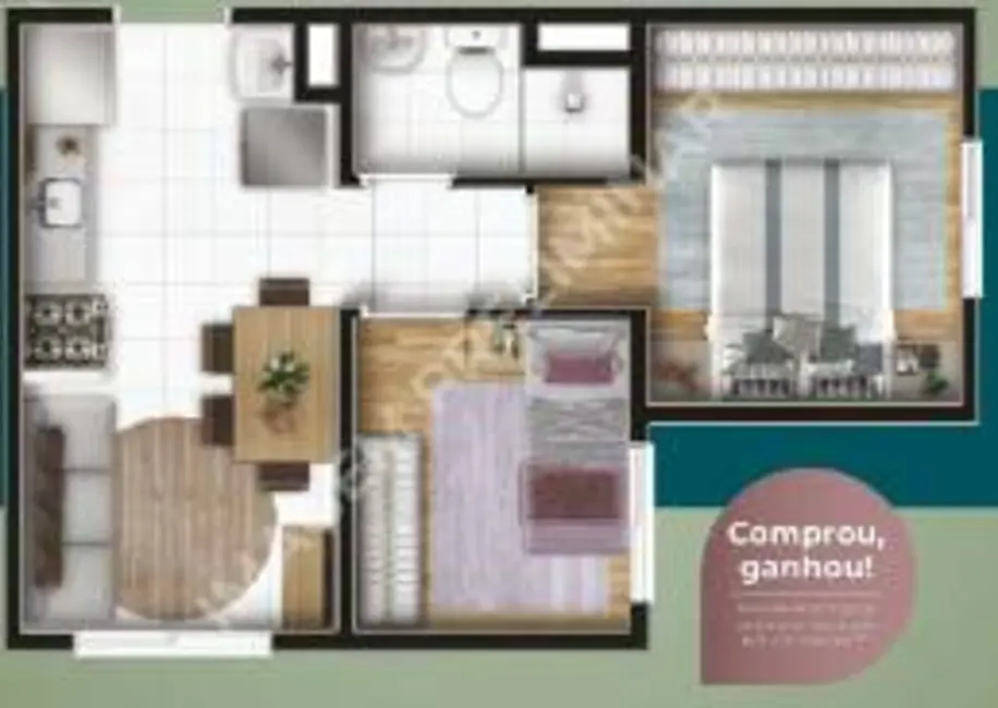 Foto 1 de Apartamento com 2 quartos à venda, 32m2 em Várzea da Barra Funda, São Paulo - SP