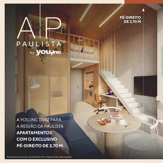 Apartamento com 1 quarto à venda, 28m2 em Bela Vista, São Paulo - SP - imagem 4 Foto 4 de Apartamento com 1 quarto à venda, 28m2 em Bela Vista, São Paulo - SP
