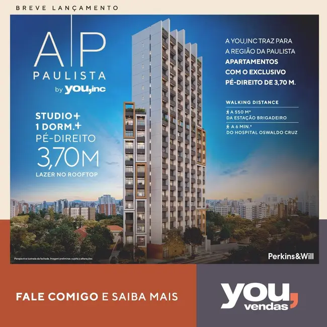 Foto 1 de Apartamento com 1 quarto à venda, 28m2 em Bela Vista, São Paulo - SP