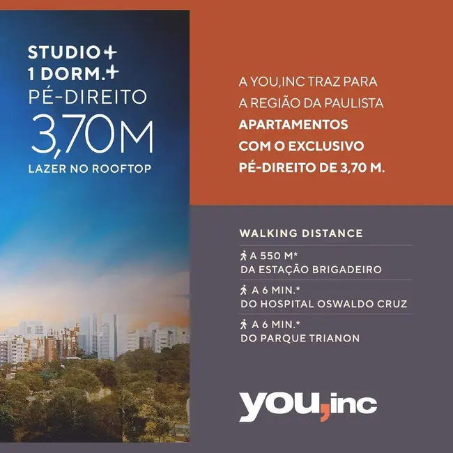 Apartamento com 1 quarto à venda, 28m2 em Bela Vista, São Paulo - SP - imagem 7 Foto 7 de Apartamento com 1 quarto à venda, 28m2 em Bela Vista, São Paulo - SP