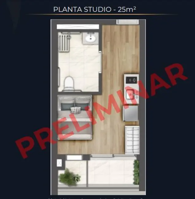 Foto 9 de Apartamento com 1 quarto à venda, 24m2 em Bela Vista, São Paulo - SP