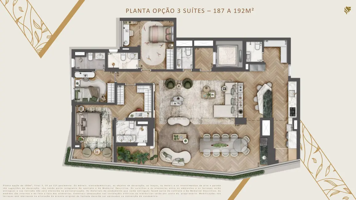 Foto 7 de Apartamento com 4 quartos à venda, 258m2 em Liberdade, São Paulo - SP