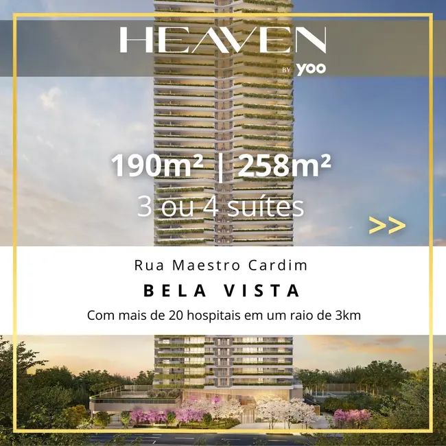 Foto 1 de Apartamento com 4 quartos à venda, 258m2 em Liberdade, São Paulo - SP