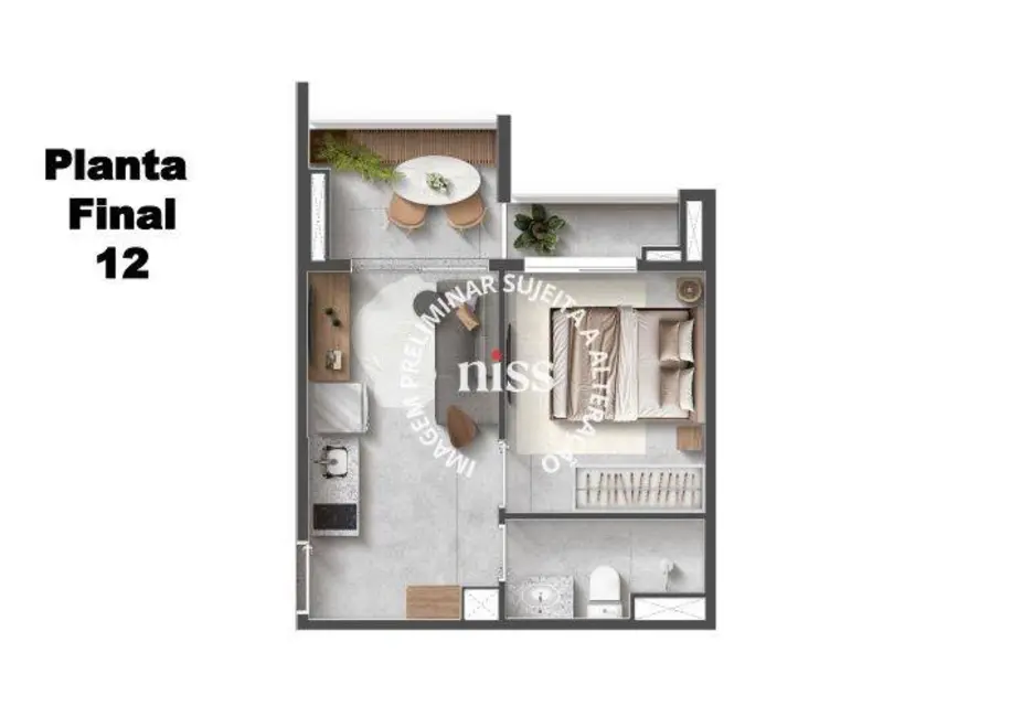 Foto 8 de Apartamento com 1 quarto à venda, 22m2 em Bela Vista, São Paulo - SP