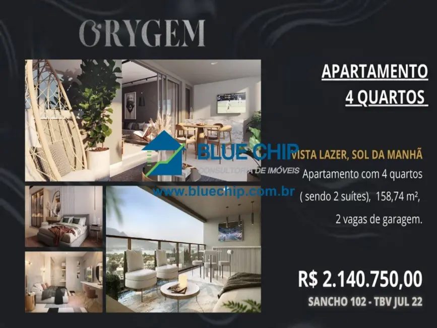 Foto 6 de Apartamento com 3 quartos à venda, 124m2 em Barra da Tijuca, Rio De Janeiro - RJ