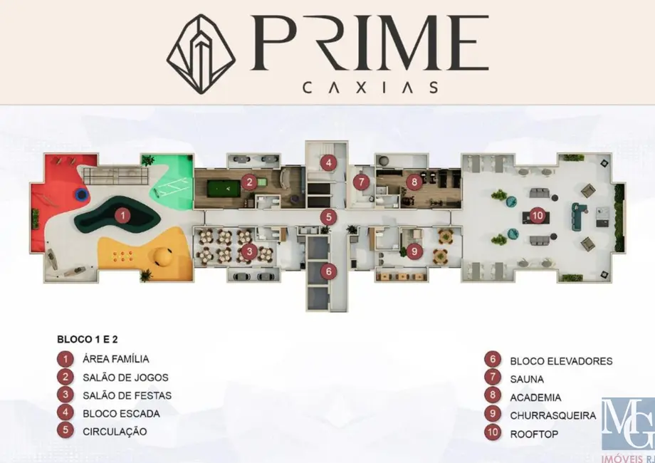 Foto 9 de Apartamento com 2 quartos à venda, 45m2 em Centro, Duque De Caxias - RJ