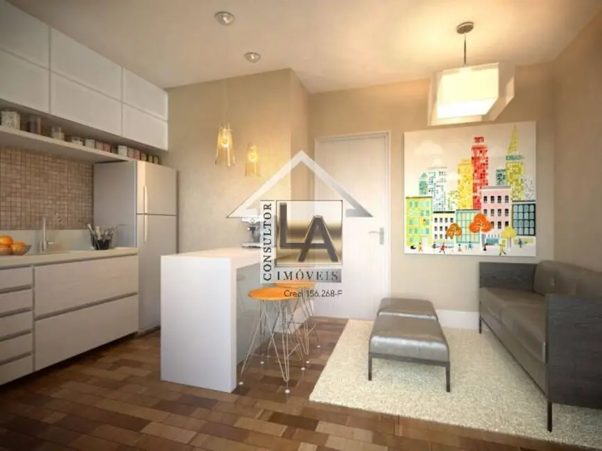 Apartamento com 1 quarto à venda, 31m2 em Campo Belo, São Paulo - SP - imagem 8 Foto 8 de Apartamento com 1 quarto à venda, 31m2 em Campo Belo, São Paulo - SP
