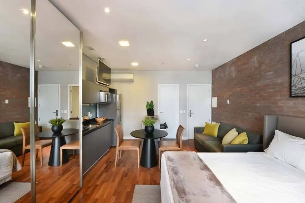 Apartamento com 1 quarto à venda, 35m2 em Vila Olímpia, São Paulo - SP - imagem 4 Foto 4 de Apartamento com 1 quarto à venda, 35m2 em Vila Olímpia, São Paulo - SP
