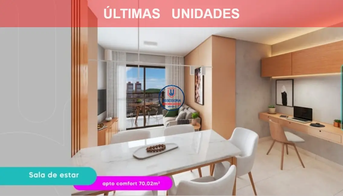 Foto 1 de Apartamento com 2 quartos à venda, 70m2 em Capim Macio, Natal - RN