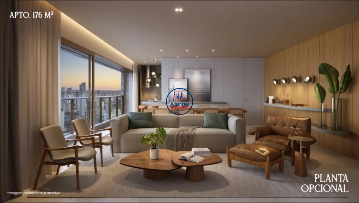 Foto 2 de Apartamento com 4 quartos à venda, 176m2 em Petrópolis, Natal - RN