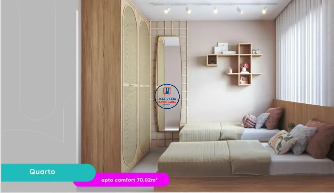 Apartamento com 2 quartos à venda, 59m2 em Capim Macio, Natal - RN - imagem 9 Foto 9 de Apartamento com 2 quartos à venda, 59m2 em Capim Macio, Natal - RN