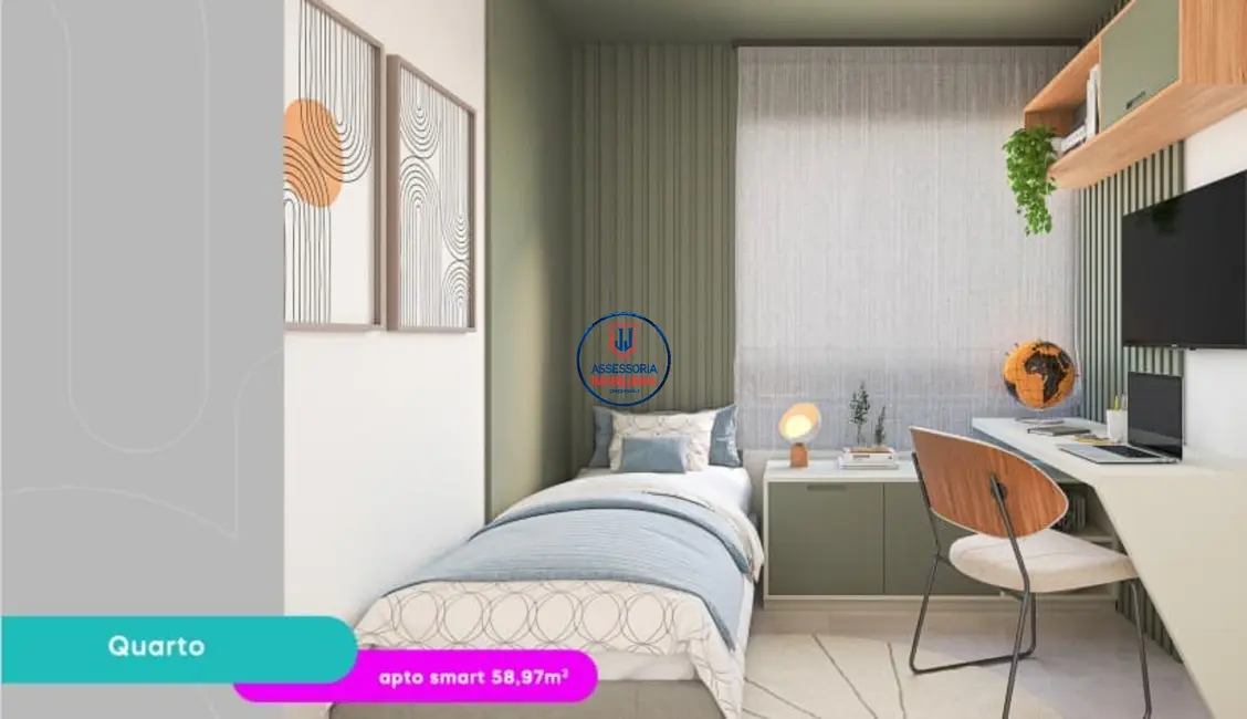 Apartamento com 2 quartos à venda, 59m2 em Capim Macio, Natal - RN - imagem 8 Foto 8 de Apartamento com 2 quartos à venda, 59m2 em Capim Macio, Natal - RN