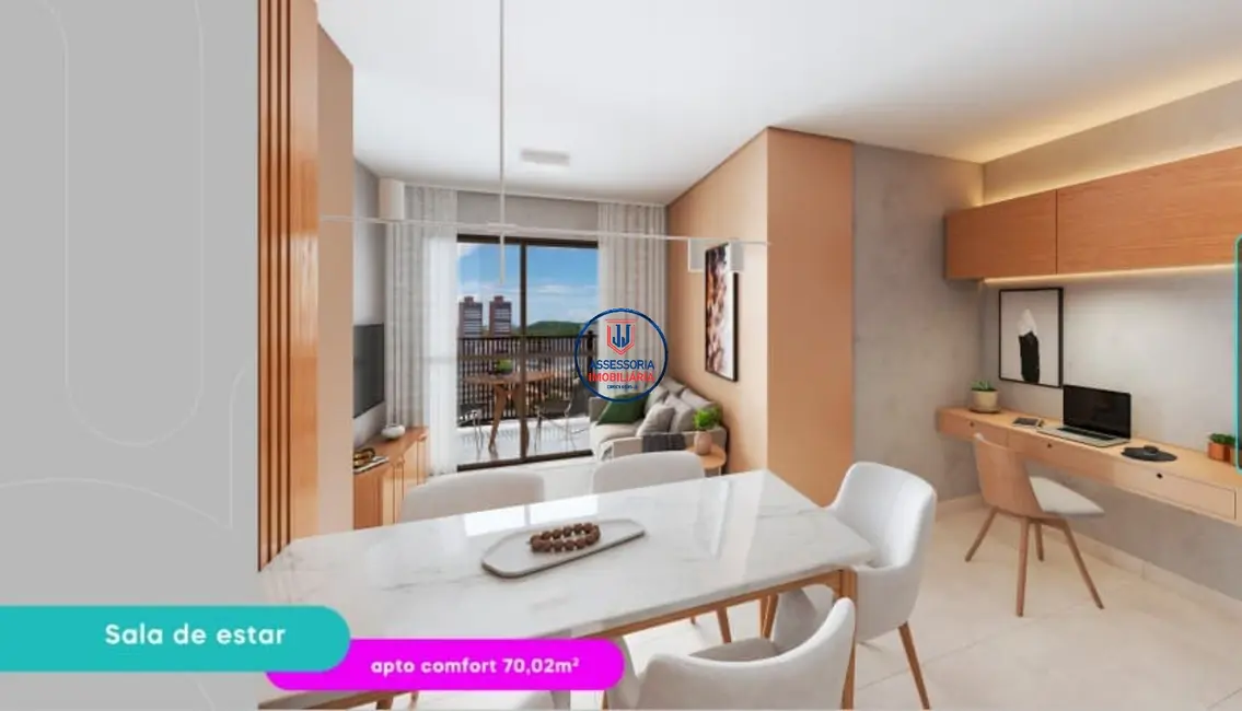 Apartamento com 2 quartos à venda, 59m2 em Capim Macio, Natal - RN - imagem 7 Foto 7 de Apartamento com 2 quartos à venda, 59m2 em Capim Macio, Natal - RN