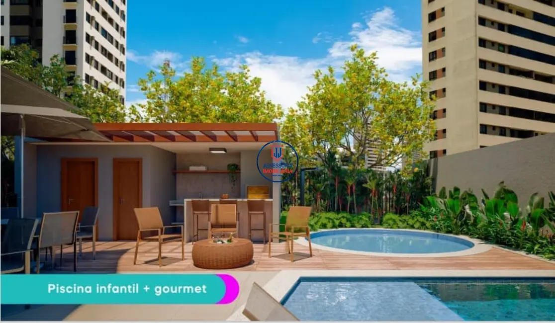 Apartamento com 2 quartos à venda, 59m2 em Capim Macio, Natal - RN - imagem 3 Foto 3 de Apartamento com 2 quartos à venda, 59m2 em Capim Macio, Natal - RN