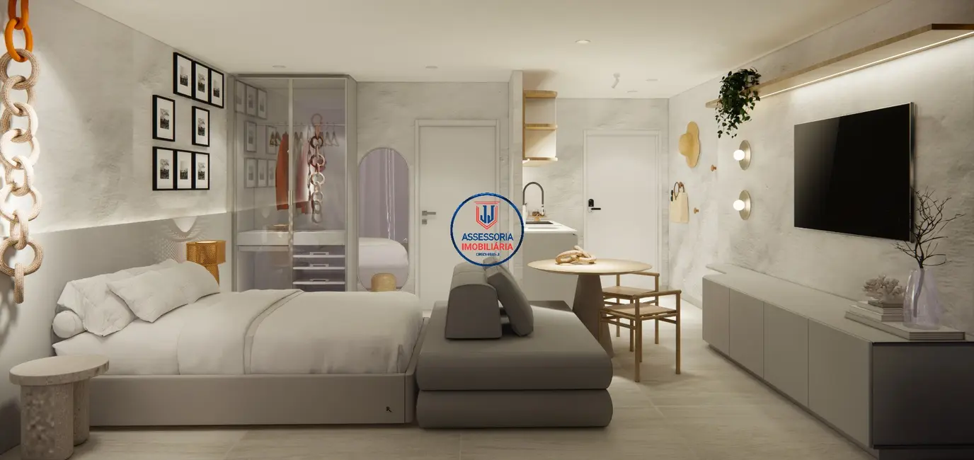 Apartamento com 2 quartos à venda, 41m2 em Ponta Negra, Natal - RN - imagem 3 Foto 3 de Apartamento com 2 quartos à venda, 41m2 em Ponta Negra, Natal - RN