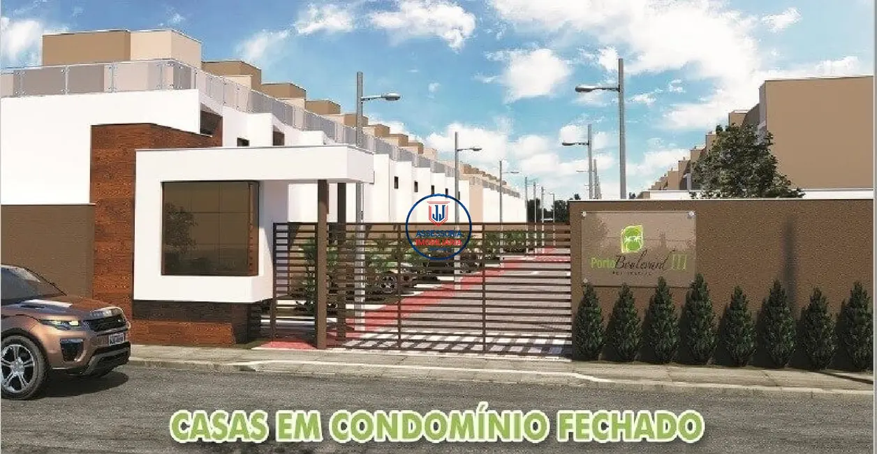Foto 3 de Casa de Condomínio com 2 quartos à venda, 61m2 em Parque das Árvores, Parnamirim - RN
