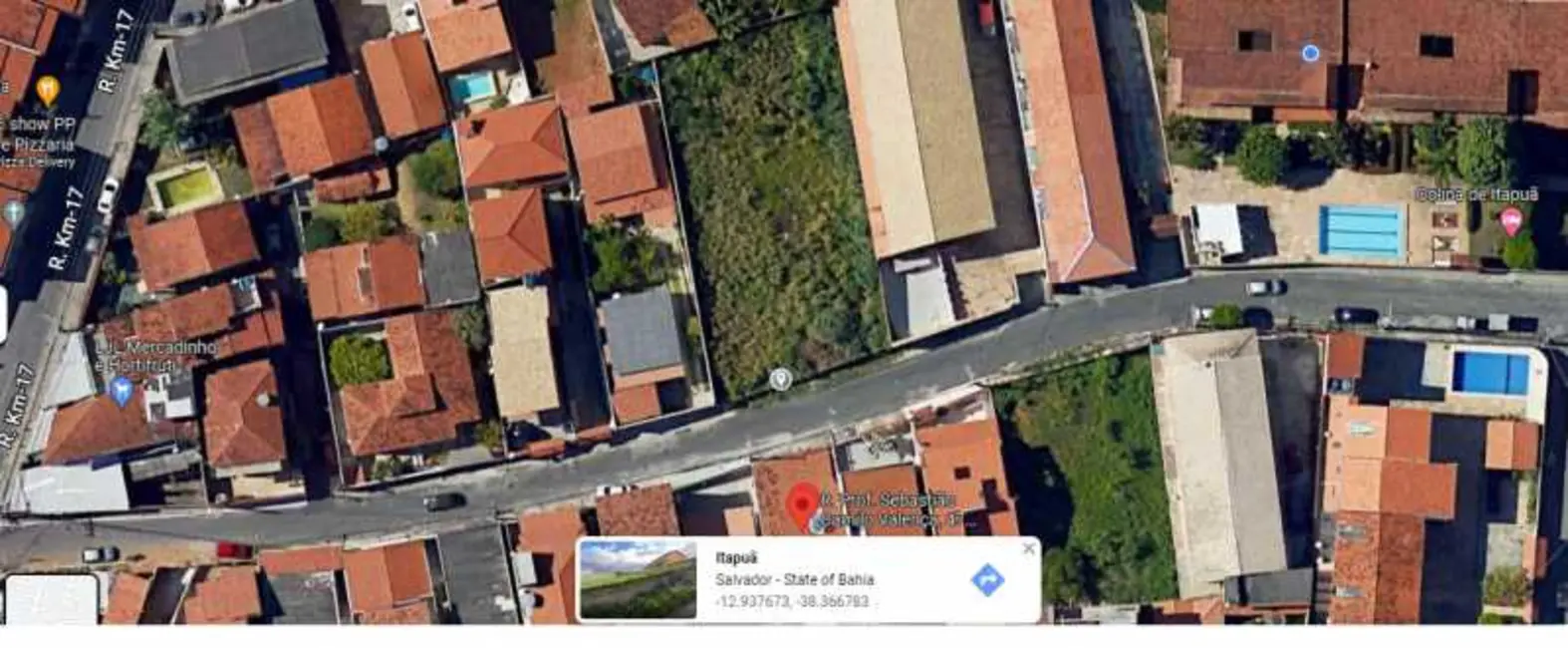 Foto 3 de Terreno / Lote à venda, 1000m2 em Salvador - BA