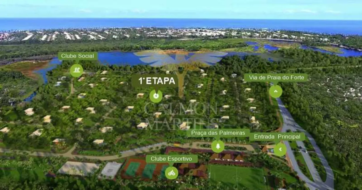 Foto 6 de Terreno / Lote à venda em Mata De Sao Joao - BA