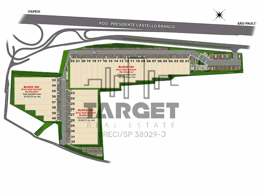 Foto 9 de Armazém / Galpão para alugar, 24960m2 em Jardim Santa Cecília, Barueri - SP