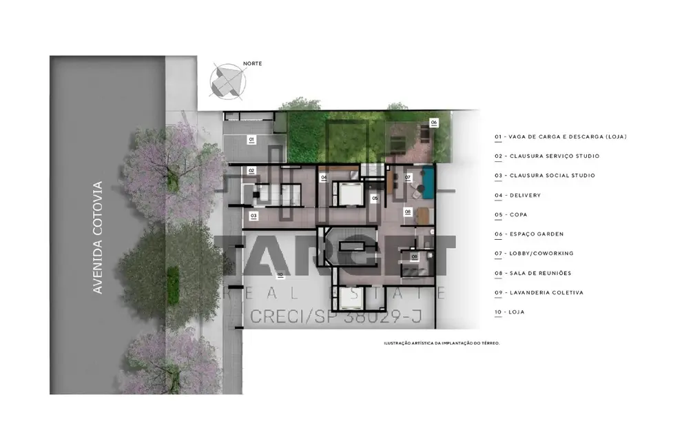 Apartamento com 1 quarto à venda, 30m2 em Indianópolis, São Paulo - SP - imagem 6 Foto 6 de Apartamento com 1 quarto à venda, 30m2 em Indianópolis, São Paulo - SP