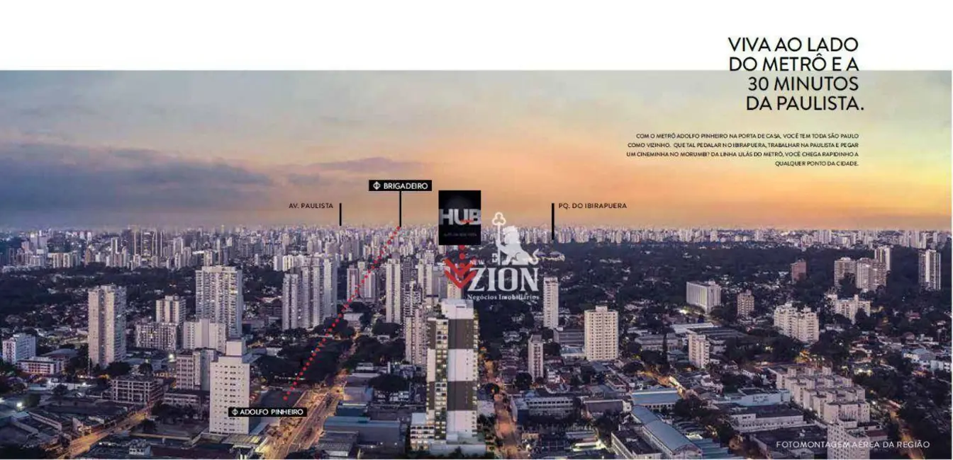 Foto 2 de Kitnet com 1 quarto à venda, 22m2 em Santo Amaro, São Paulo - SP