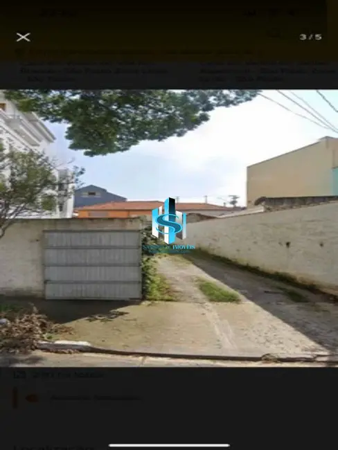 Terreno / Lote à venda, 250m2 em Vila Matilde, São Paulo - SP - imagem 4 Foto 4 de Terreno / Lote à venda, 250m2 em Vila Matilde, São Paulo - SP