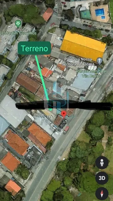 Foto 2 de Terreno / Lote à venda e para alugar, 519m2 em Vila Flórida, Guarulhos - SP